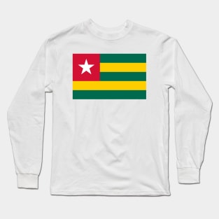 Flag of Togo Long Sleeve T-Shirt